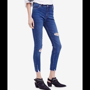 Free people Shark Bite Jeans